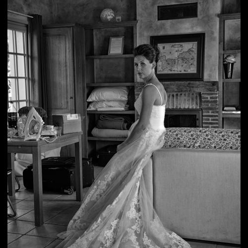 Photo de robe de mariée à Deauville